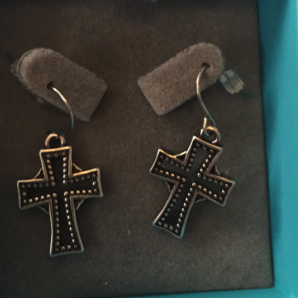 Halle Joy Celtic Cross Earrings
